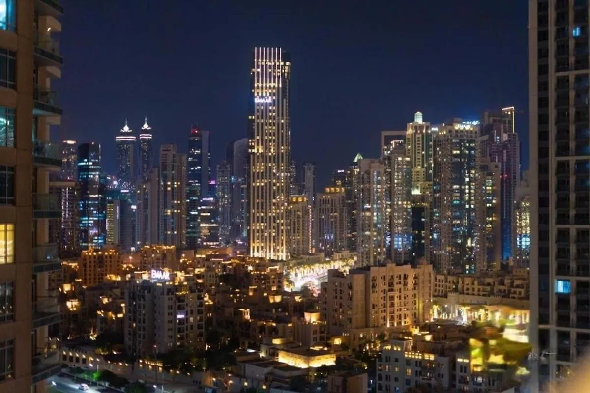 Apartment Stylish Studio 5 Min Walk To Mall & Burj Khalifa Dubai